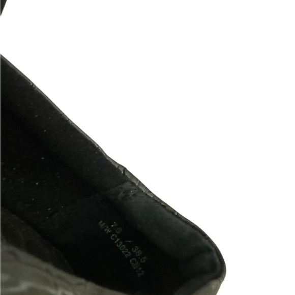 B.o.c. Womens Peggy Gray Patent Crocodile Round Toe Size 7.5 - Picture 8 of 10